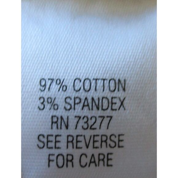 Dana Buchman Women's Yellow Mid Rise Straight Leg Zip Stretch Pants Size 4 - Picture 8 of 9